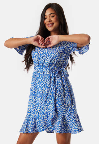 Onl New Olivia Short Wrap Dress