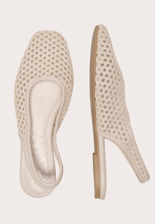 Onlakira-7 Woven Slingback Ballerina