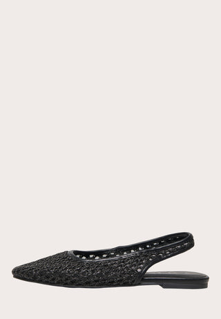 Onlakira-7 Woven Slingback Ballerina