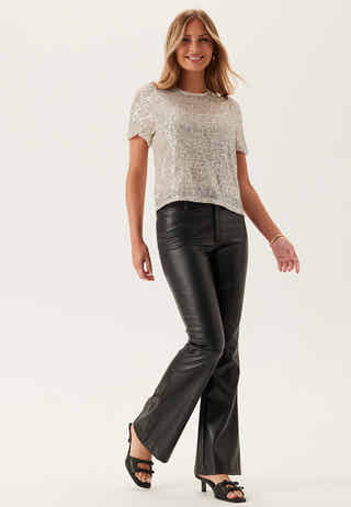 Onlana S/S LOOSE SEQUINS TOP