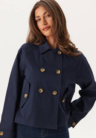 Onlapril Short Trenchcoat