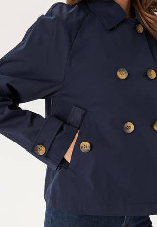 Onlapril Short Trenchcoat