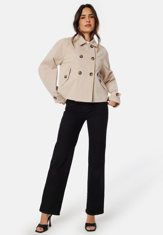 Onlapril short trenchcoat