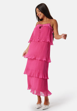 Onlasta life strap plisse midi dress