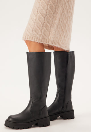 Onlbanyu-9 Pu High Chunky Boot