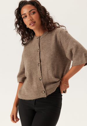 ONLY ONLCLARE L/S CARDIGAN KNT NOOS Women's Knitted Cardigan, Granite Green/Detail:w. Melange ONLY ONLCLARE L/S CARDIGAN KNT NOOS Women's Knitted Cardigan, Granite Green/Detail:w. Melange