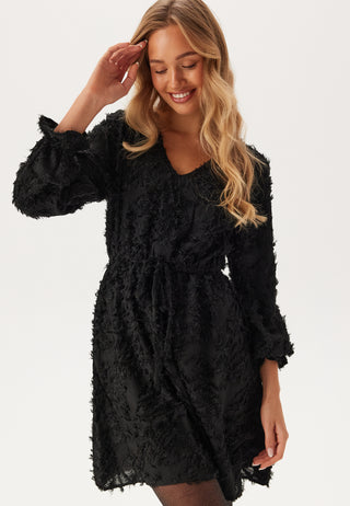 Onlcammie L/S V-NECK FRILL DRE