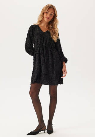 Onlcammie L/S V-NECK FRILL DRE