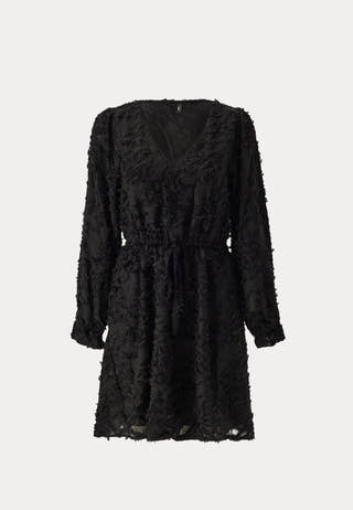 Onlcammie L/S V-NECK FRILL DRE