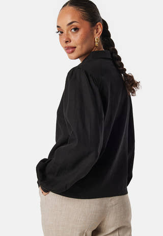 Onlcaro Linen Puff Shirt