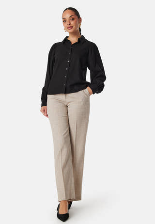 Onlcaro Linen Puff Shirt