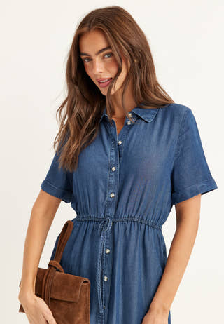 Onlcharis Life 2/4 SHIRT DRESS