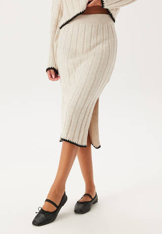 Onlchick Stitch Mv Skirt Knt