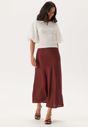 Onlchigo Ankel Satin Skirt