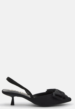 Onlcoco-6 Satin Bow Slingback