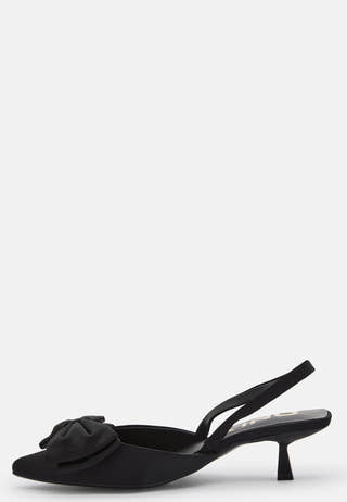 Onlcoco-6 Satin Bow Slingback