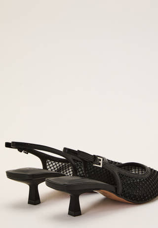 Onlcoco-9 Slingback Mesh Bling