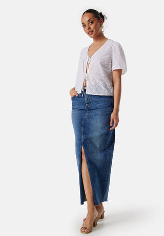Onldanielle Auguste Emb Top