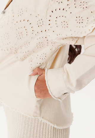 Onlelena Crochet Jacket