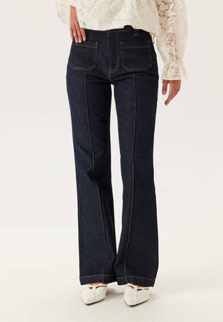 Onlemily Hw Flared Rinse Dnm