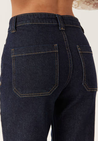 Onlemily Hw Flared Rinse Dnm