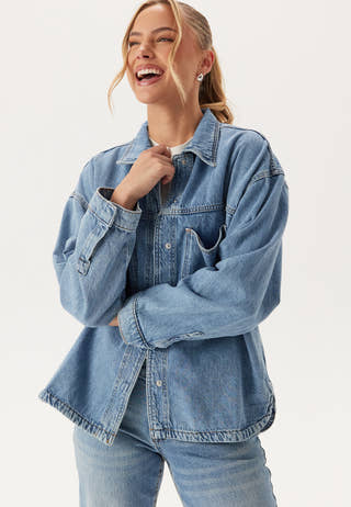 Onlemmie L/S SHIRT MB DNM  SHI