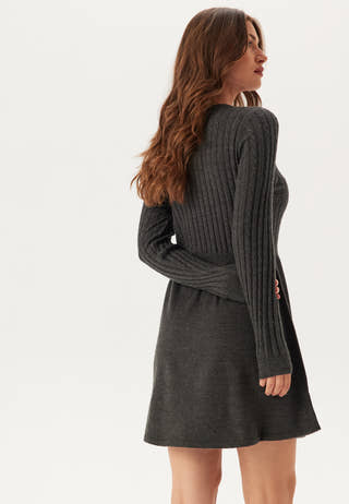 Onlfia Ls Cable Dress Nca Knt