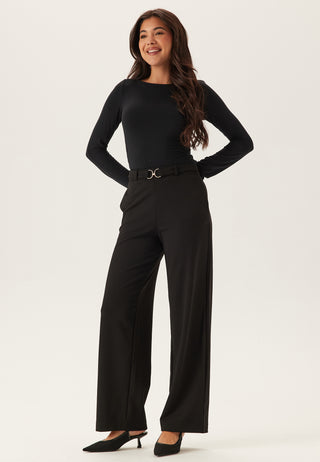 Onlgala Life Hw Belt Wide Pant