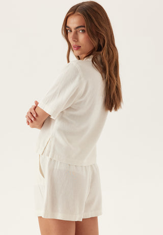 Onlgoa S/S LINEN BL SHIRT