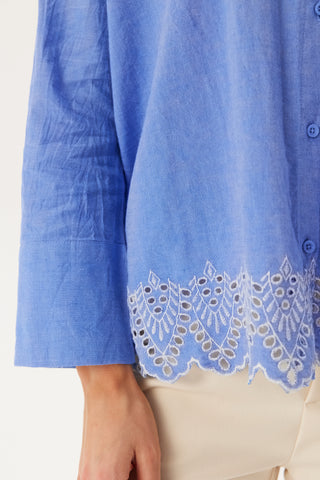 Onlgraces Tulum Ls Emb Shirt