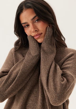 Onlhazel Ls Highneck Overs Pul