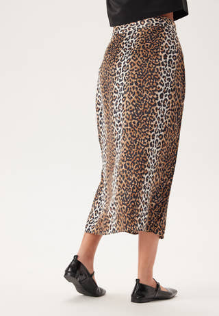 Onljane Life Long Slit Skirt