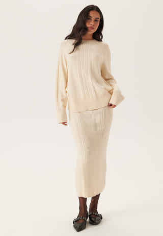 Onlkatia Cabel Midi Skirt Cc K