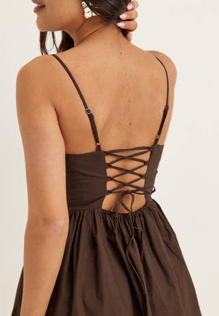 Onllikara Strap Waist Long Dress