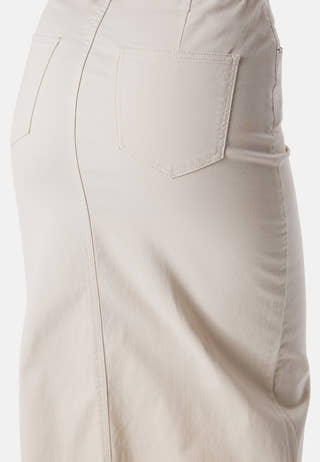 Onllola Long Slit Skirt