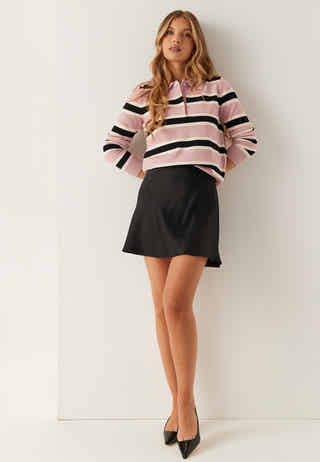 Onllondon Ls Stripe Polo Cc Kn