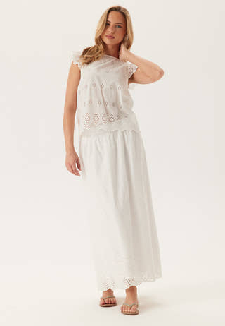 Onllou Life Emb Long Skirt