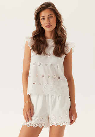 Onllou Life Emb Loose Shorts