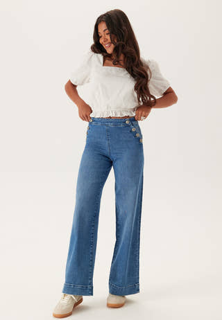 Onlmadison Hw Button Wide Dnm