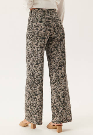 Onlmadison Hw Wide Animal Pant
