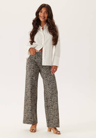 Onlmadison Hw Wide Animal Pant
