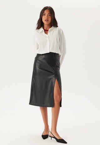 Onlmagga Faux Leather Skirt