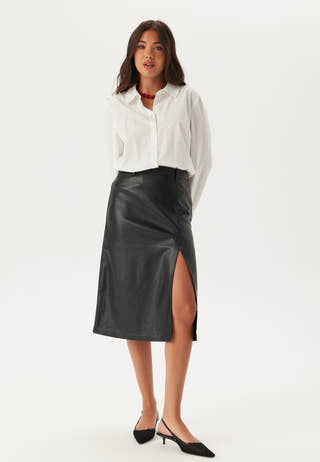 Onlmagga Faux Leather Skirt