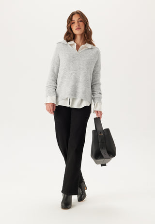 Onlmaggie Life Ls Split Neck