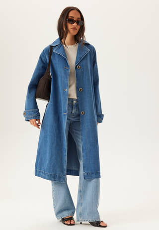 Onlmalou Belted Trench Dnm