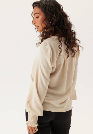 Onlmette V-Neck Smock Top