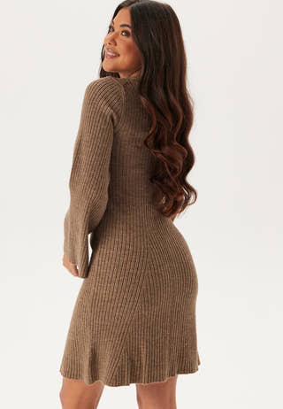 Onlmonica Ls O-neck Dress Knt
