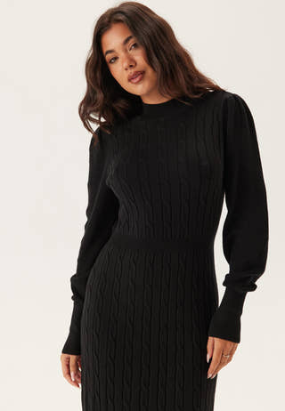 Onlnadia Ls Cable Dress Cs Knt