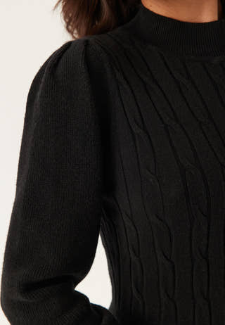 Onlnadia Ls Cable Dress Cs Knt