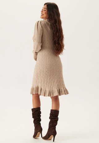 Onlnadia Ls Cable Dress Cs Knt